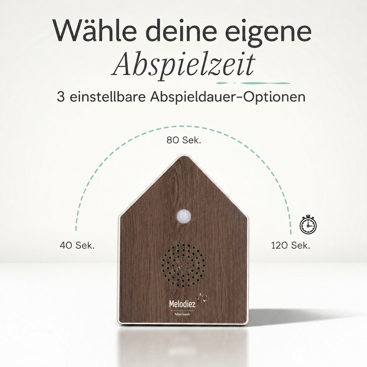 Melodiez Nature Box Oak Harmony: Einstellbare Spieldauer