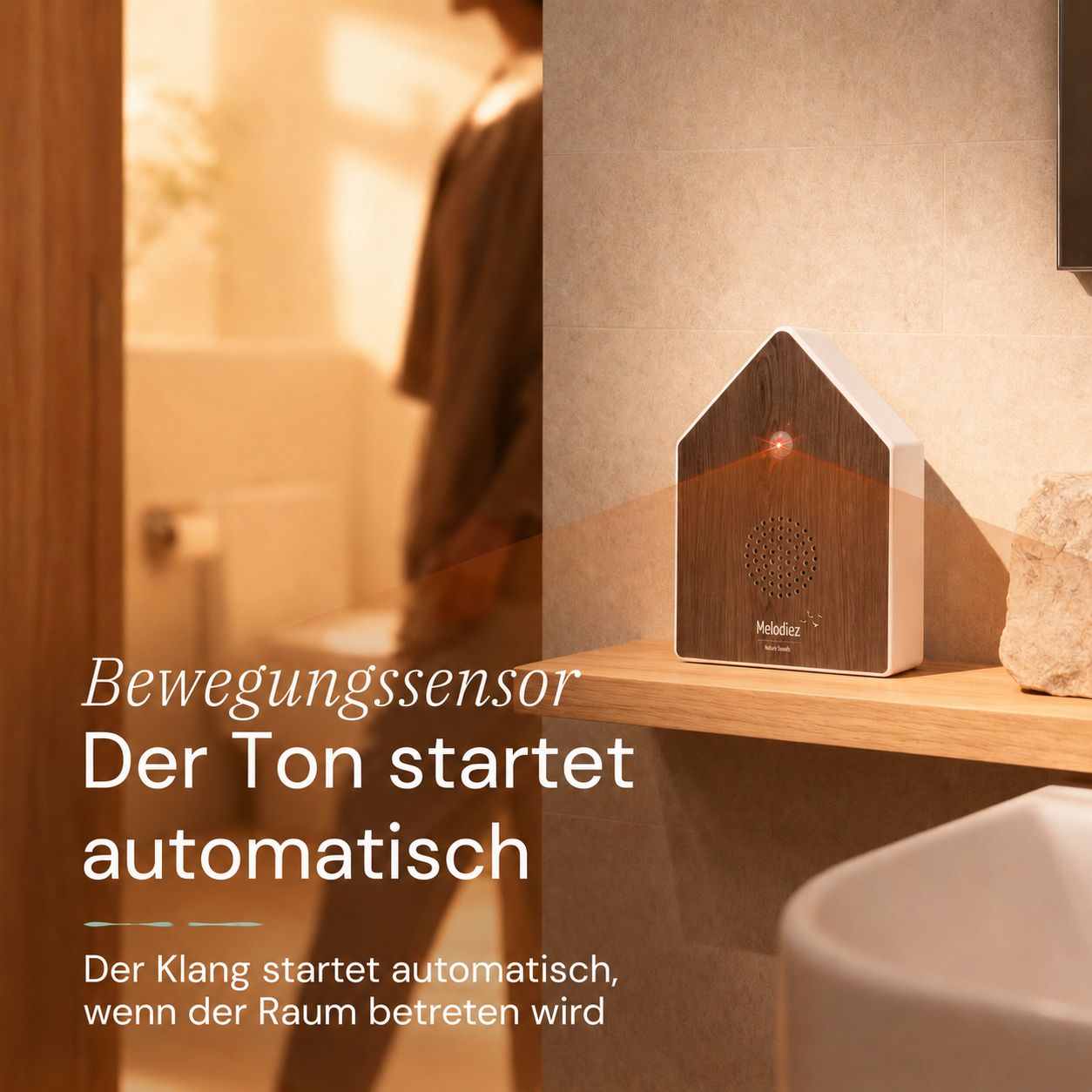 Melodiez Nature Box Oak Harmony: Bewegungssensor