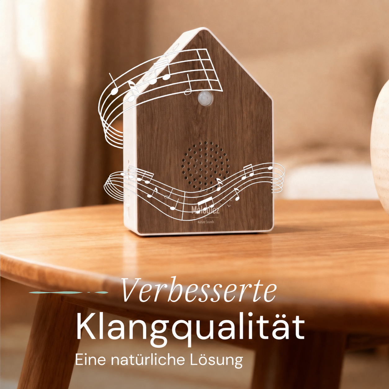 Melodiez Nature Box Oak Harmony: Lautsprecher und Klang