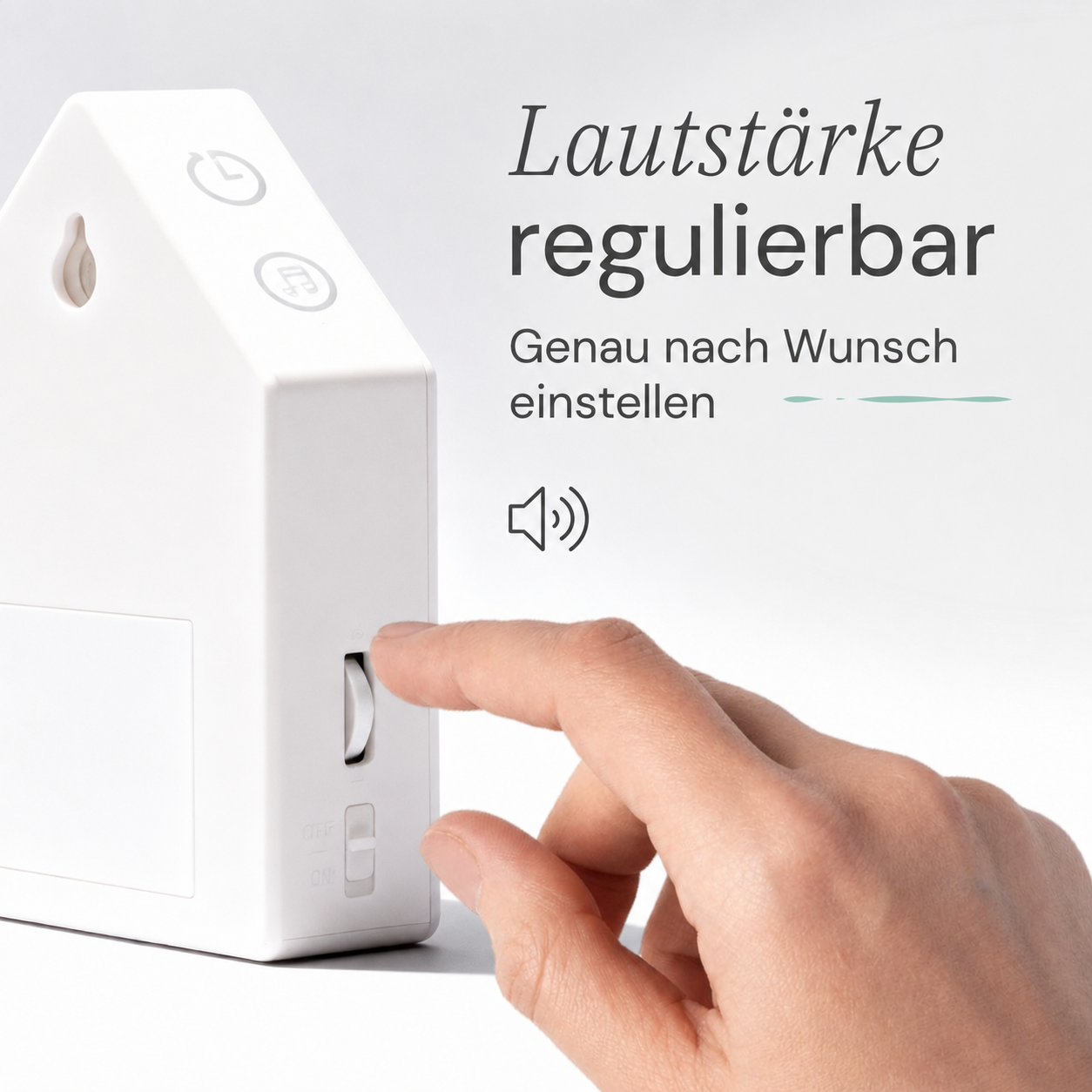 Melodiez Nature Box Oak Harmony: Einstellbare Lautstärke