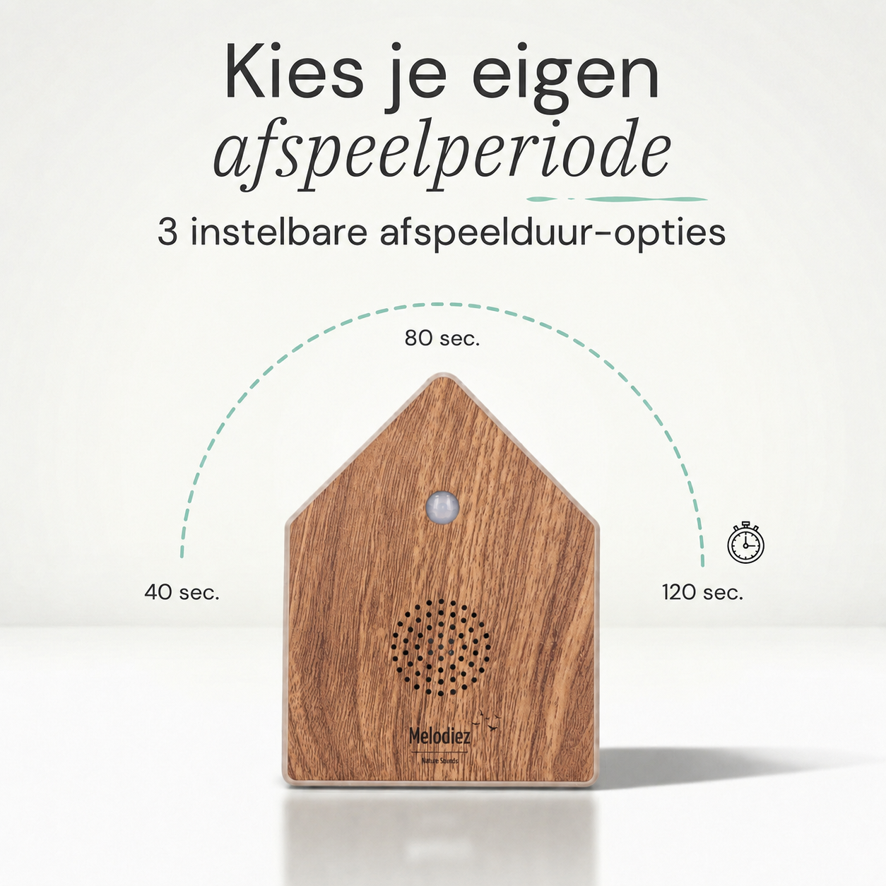 Melodiez Nature Box Deluxe Oak Light: Einstellbare Spieldauer