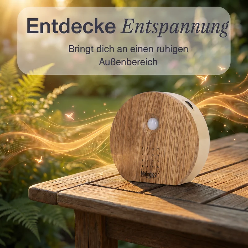 Melodiez Nature Box Dunkles Holz: Lifestyle zu Hause
