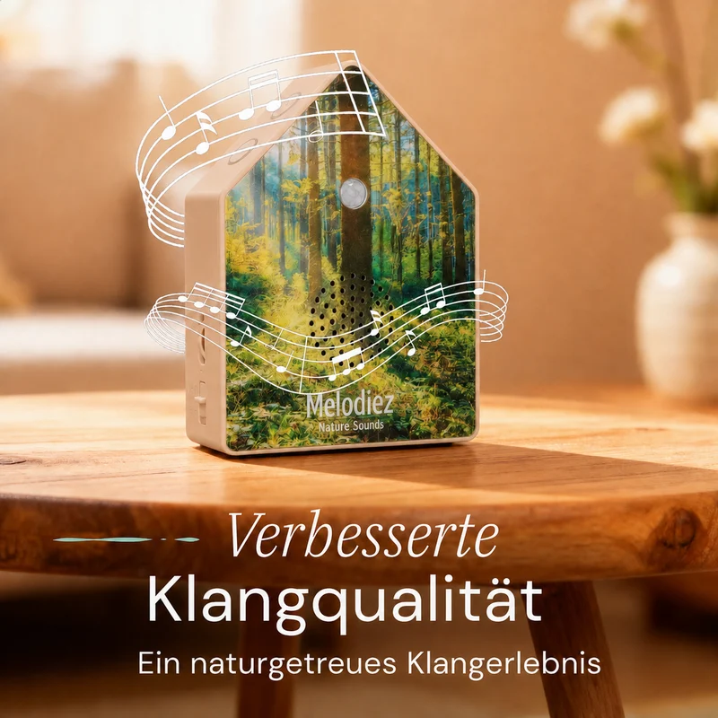 Melodiez Nature Box Forest Light: Lautsprecher und Klang