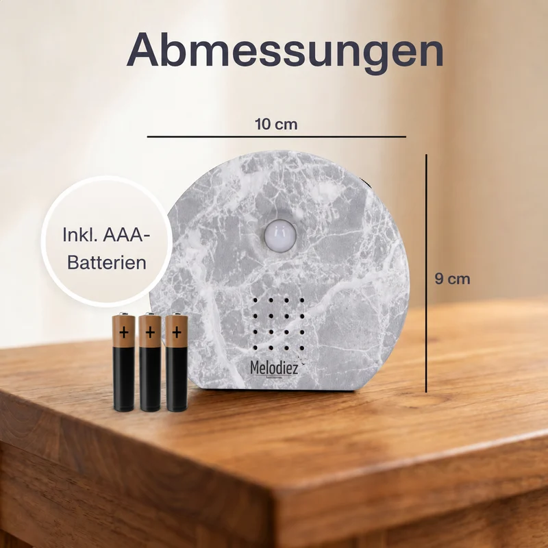 Melodiez Nature Box Marmor: Abmessungen