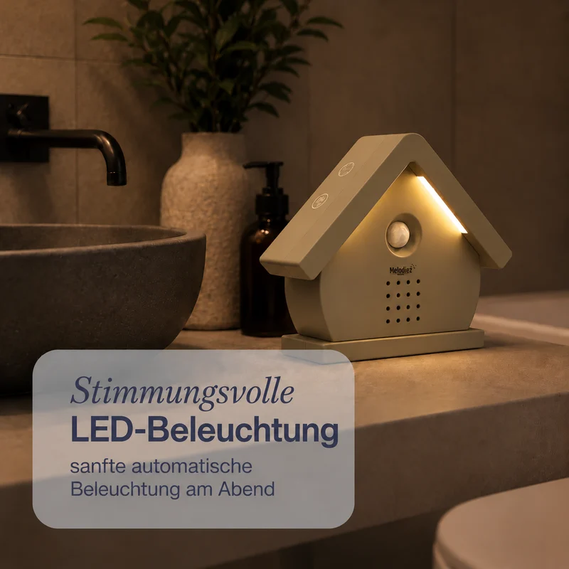 Melodiez Nature Box Midnight Light Taupe: Stimmungsvolle LED-Beleuchtung