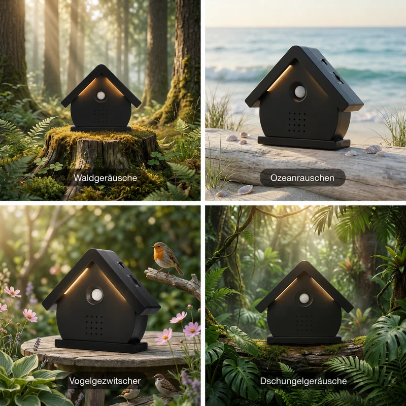 Melodiez Nature Box Midnight Light: Naturgeräusche