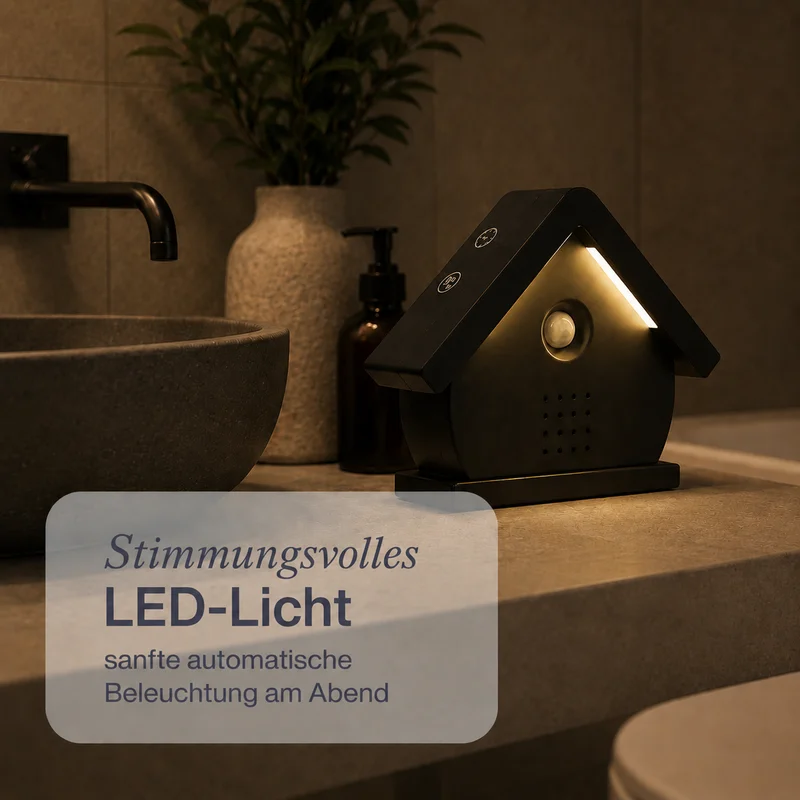 Melodiez Nature Box Midnight Light: Integrierte Beleuchtung