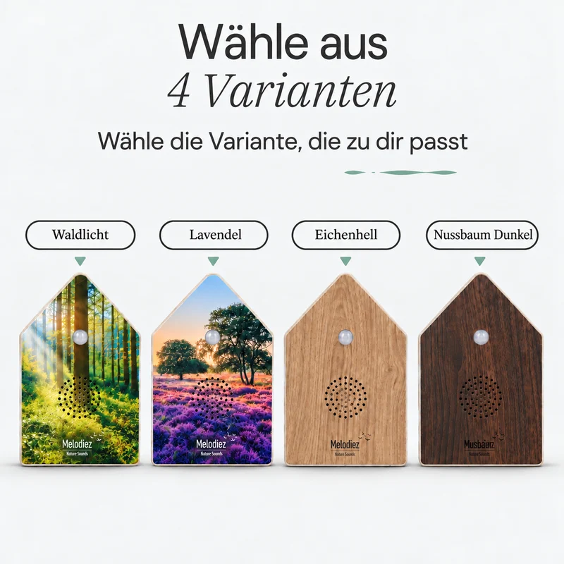 Melodiez Nature Box Oak Light: Verfügbare Varianten