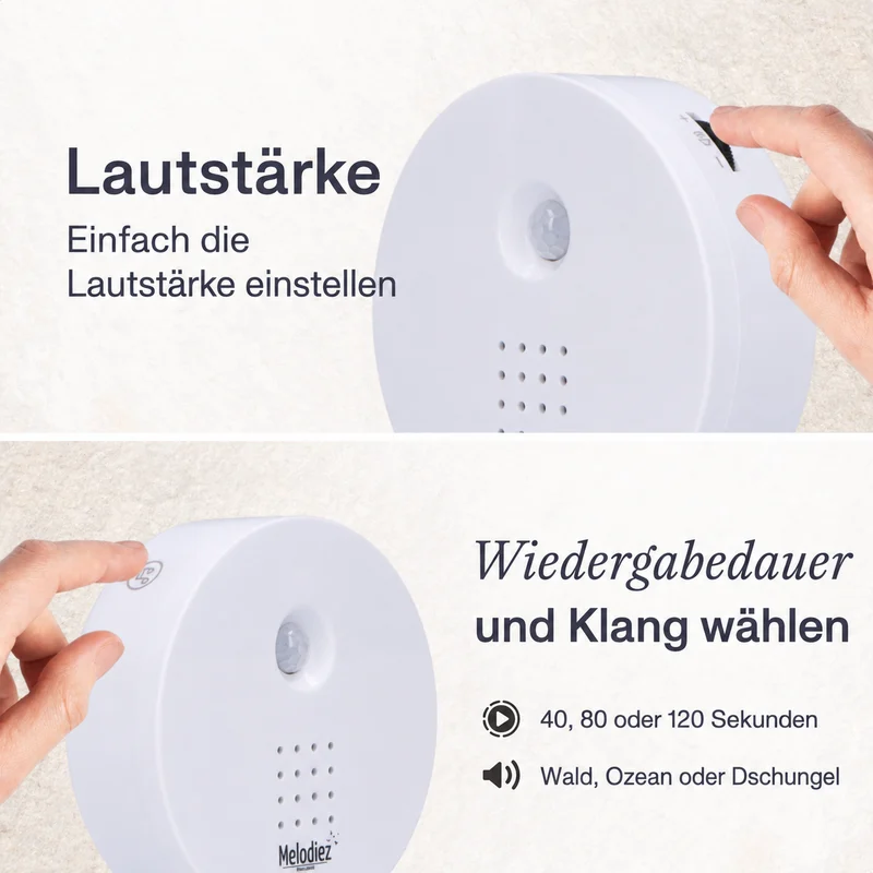 Melodiez Nature Box Weiß: Wichtigste Merkmale