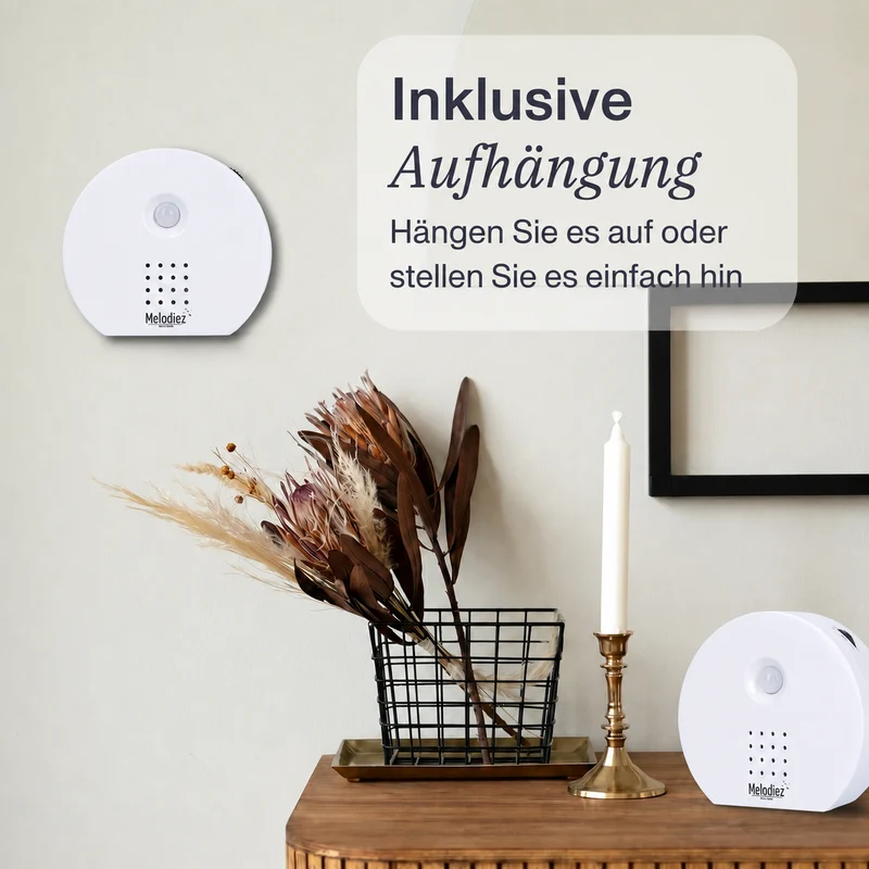 Melodiez Nature Box Weiß: Aufhängen oder hinstellen