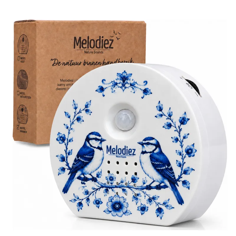 Melodiez Nature Box Delfter Blau: Produkt mit Verpackung