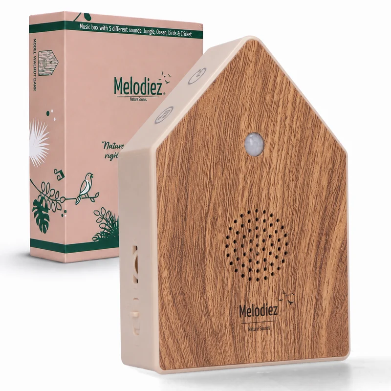Melodiez Nature Box Oak Light: Produkt mit Verpackung